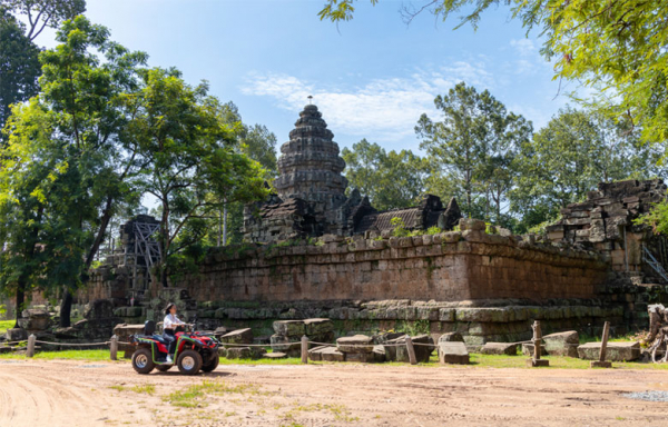 Full Day Tour - 8Hours Village & Sunset Tour - Siem Reap - Active Green Quad Bike