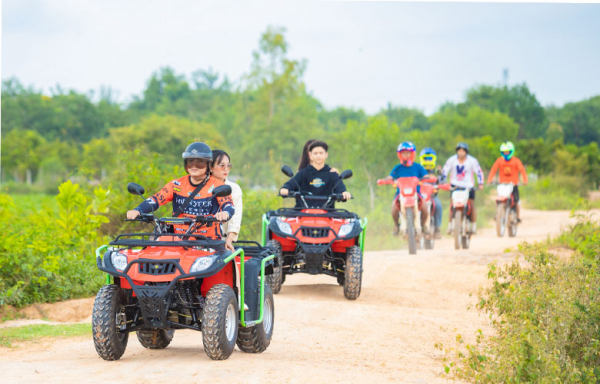 Half Day Tour - 4Hours++ Village & Sunset Tour - Siem Reap - Active Green Quad Bike
