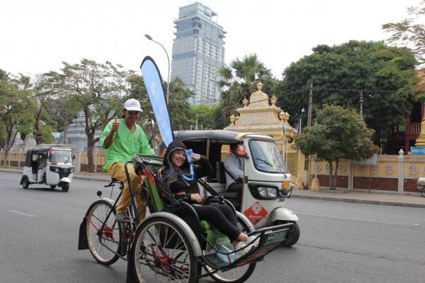 One Transfer (Independence Monument to Chip Mong Mega Mall) - Phnom Penh - Cyclo Conservation & Careers Association (CCCA)