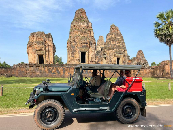 Angkor Wat Sunrise and Market Full Day Tour by Jeep - Siem Reap - Asean Angkor Guide