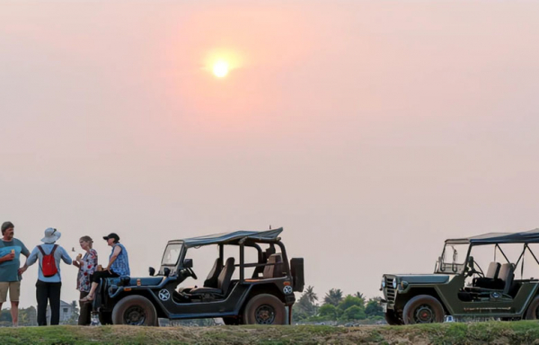 Countryside Sunset Jeep Half Day Tour - Siem Reap - Bayon Adventures Travel