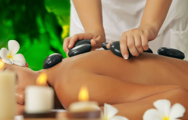 Oil massage + Hot stone -Kampot-Extra Massage spa