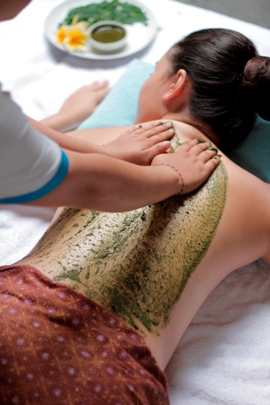 Sea Salt Green Tea Scrub - Siem Reap - Thai Zen Spa